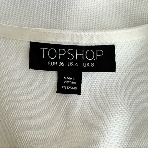 TopShop Peplum Top - Picture 6 of 9